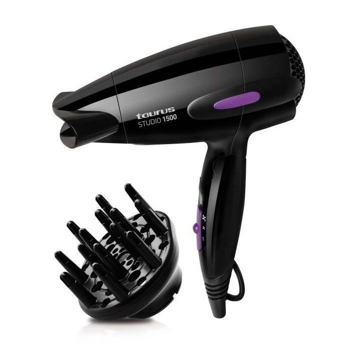 TAURUS 900.110 Seche-cheveux pliable Studio 1500W