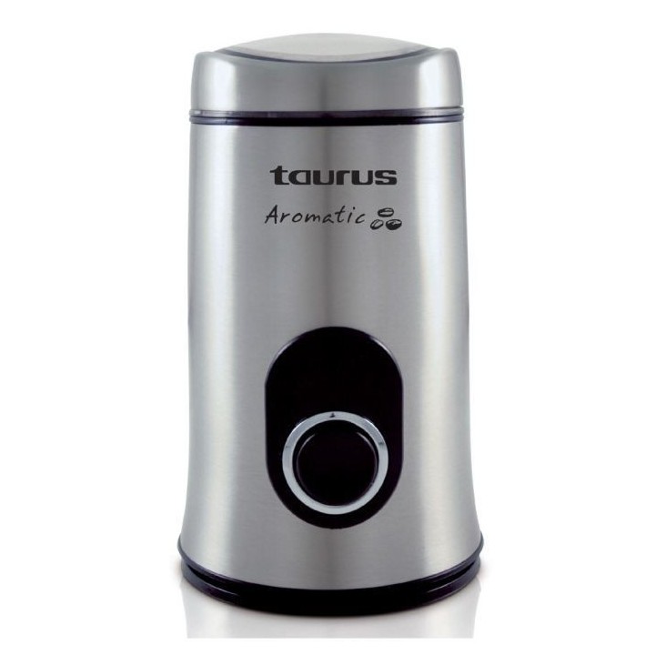 TAURUS 908503 Moulin a café électrique Aromatic 150 - Inox