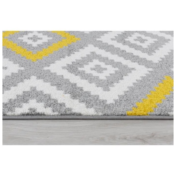 NAZAR TAVLA Tapis de salon moderne - 120 x 160 cm - 100% polypropylene