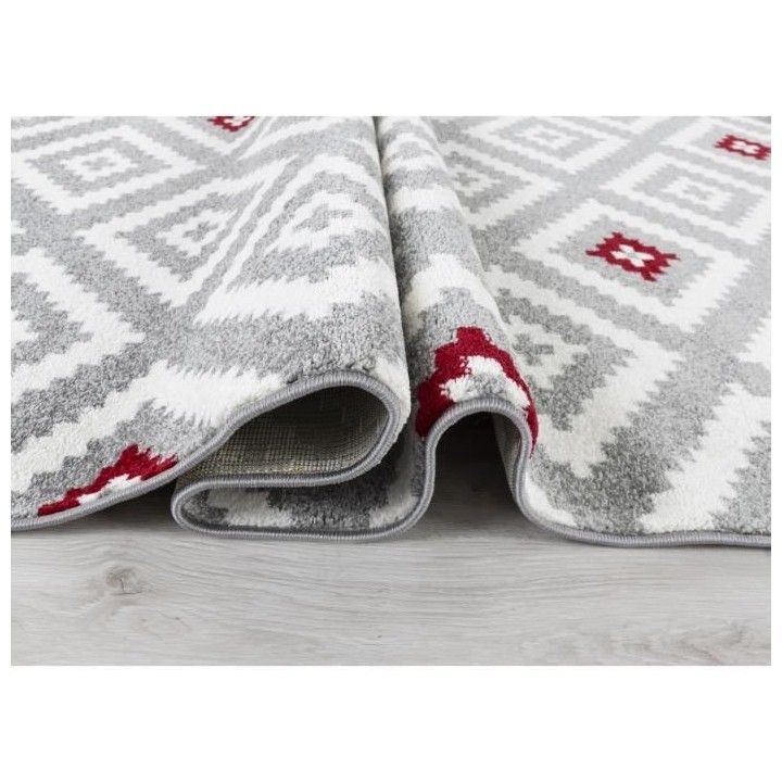 NAZAR TAVLA Tapis de salon moderne - 120 x 160 cm - 100% polypropylene