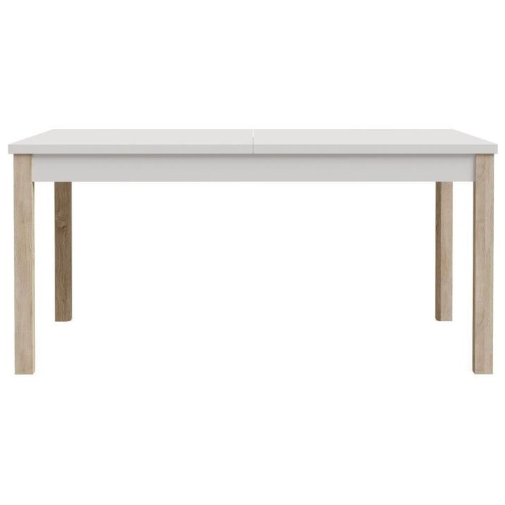 Table a manger extensible HOYVIK - 160,4 - 207 cm - Allonge se rangean