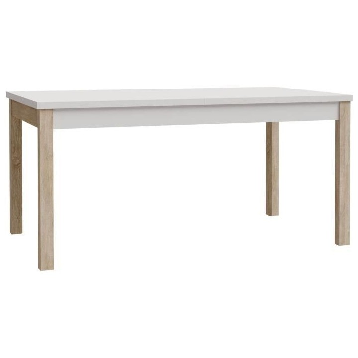 Table a manger extensible HOYVIK - 160,4 - 207 cm - Allonge se rangean
