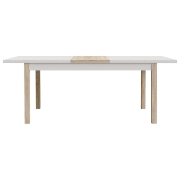 Table a manger extensible HOYVIK - 160,4 - 207 cm - Allonge se rangean