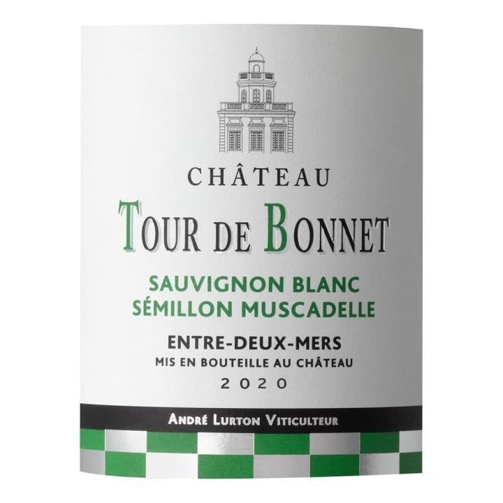 Château Tour de Bonnet Entre-Deux-Mers - Vin blanc de Bordeaux