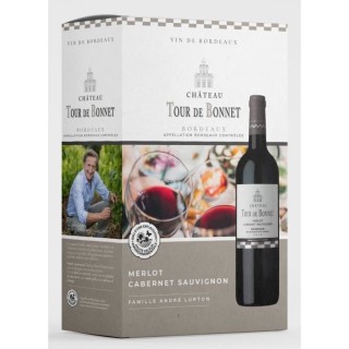 BIB Château Tour de Bonnet 2018 Bordeaux - Vin rouge de Bordeaux