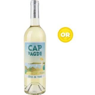 Les Caves Richemer Cap d'Agde Côtes de Thau Souvenir - Vin blanc de L