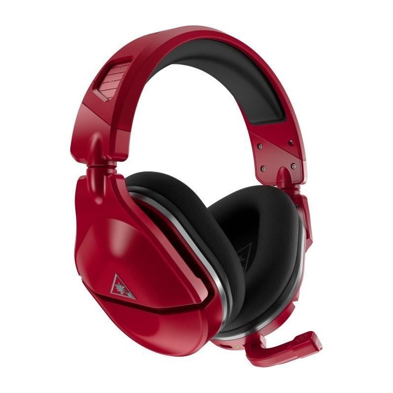 Casque Gaming - TURTLE BEACH - Stealth 600 Max - 2e Gen - Midnight Red - Rouge - Multiplateforme (TBS-2368-02)