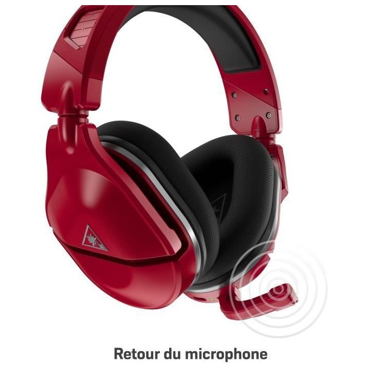 Casque Gaming - TURTLE BEACH - Stealth 600 Max - 2e Gen - Midnight Red