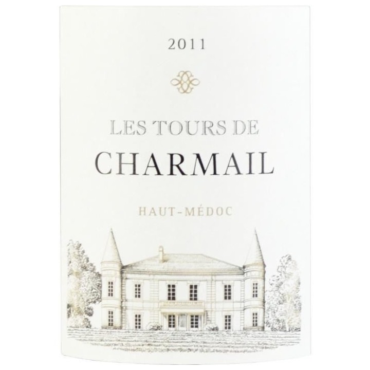 Les Tours de Charmail 2011 Haut-Médoc - Vin rouge de Bordeaux