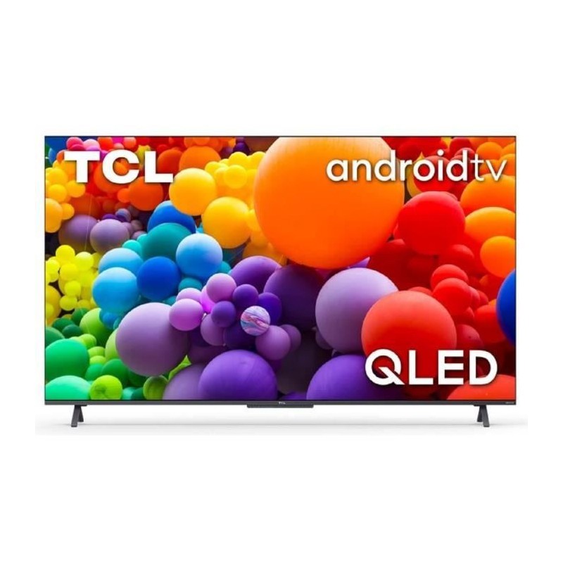 TCL TV 50C721 - TV QLED UHD 4K - 50 (127cm) - Dolby Vision - Android TV - son Dolby Atmos - 3 x HDMI 2.1