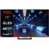 TV QLED TCL 75C731 - 75'' (190cm) 4K UHD - Smart TV Google - Dalle 144Hz Dolby Vision - son Dolby Atmos - HDMI 2.1