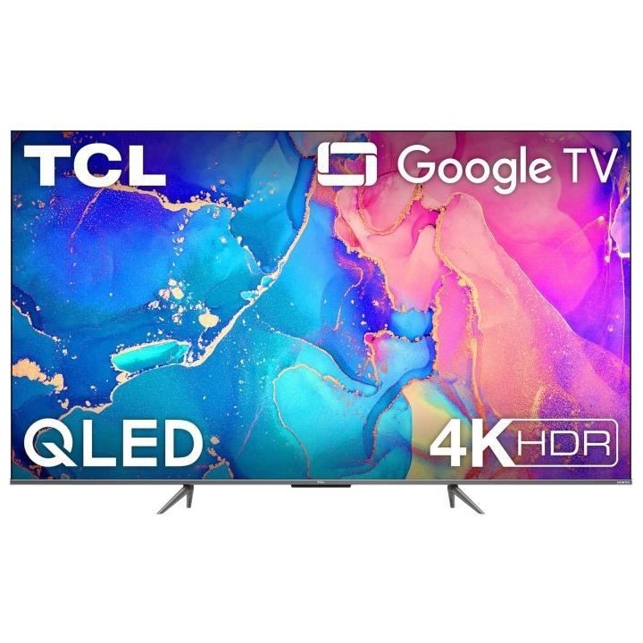TV QLED TCL 55QLED760 55'' (139cm) - 4K UHD - Smart TV Google - Dolby