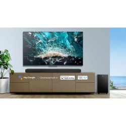 TCL TS8132 Barre de son avec caisson de basses sans fil - Dolby Atmos 3.1.2 - 350W -Chromecast intégré-Compatible Apple AirPla