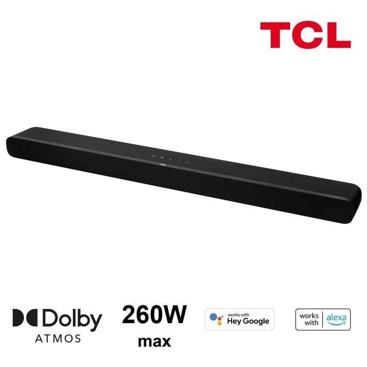 TCL TS8211 - Barre de son Dolby Atmos 2.1 avec caissons de basse inté