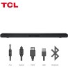 TCL TS8211 - Barre de son Dolby Atmos 2.1 avec caissons de basse intégrés - 260W - HDMI - Chromecast intégré - Compatible Al