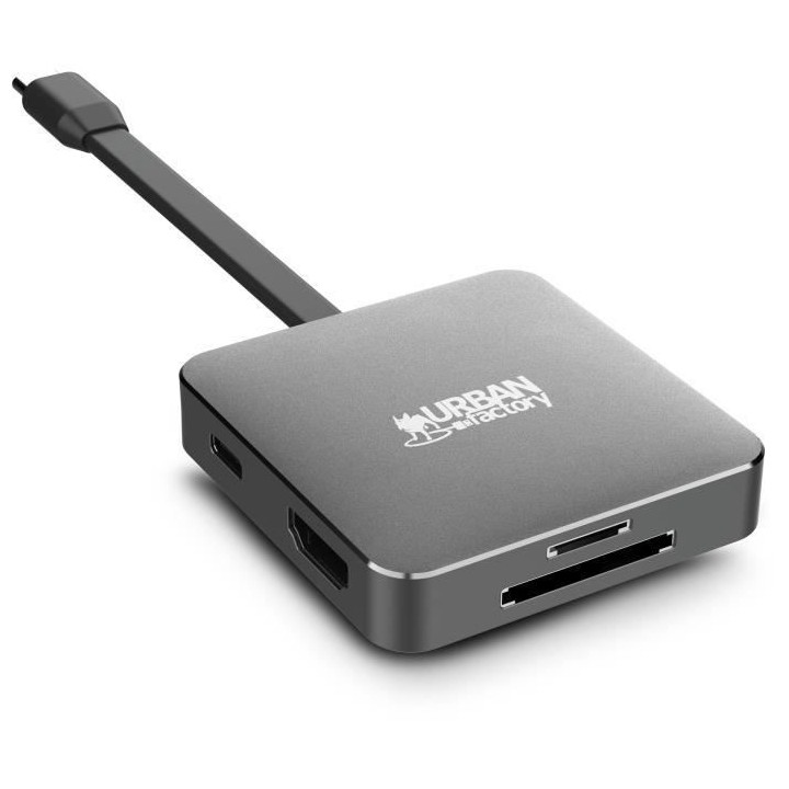 URBAN FACTORY - Mini station USB TYPE-C 100W (TCM05UF)