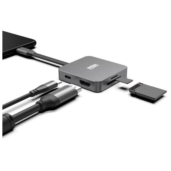 URBAN FACTORY - Mini station USB TYPE-C 100W (TCM05UF)