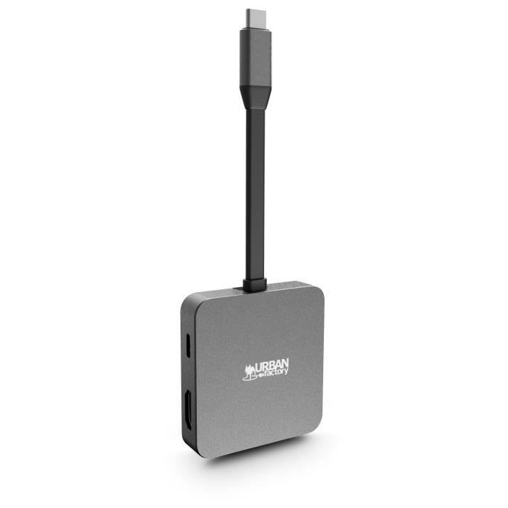 URBAN FACTORY - Mini station USB TYPE-C 100W (TCM05UF)