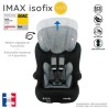 Nania Siege auto isofix IMAX groupe 1/2/3 (9-36kg) protection latérale SPS - Gris luxe