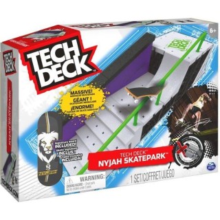 Finger Skate - Tech Deck Skatepark Nyjah Huston - 6060504 - Reproducti
