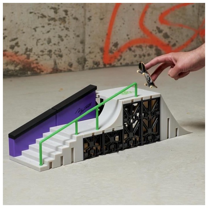 Finger Skate - Tech Deck Skatepark Nyjah Huston - 6060504 - Reproducti