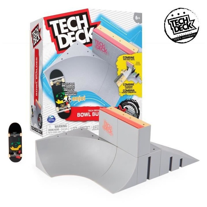 FINGER SKATE - TECH DECK STARTER SET X-CONNECT - 6061840 - Skateparks