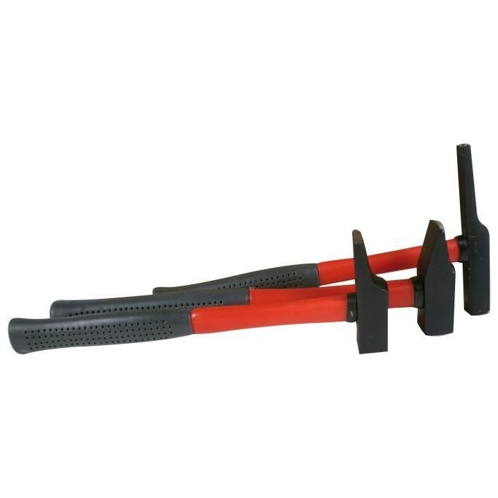 TEC HIT Lot 3 marteaux fibre verre