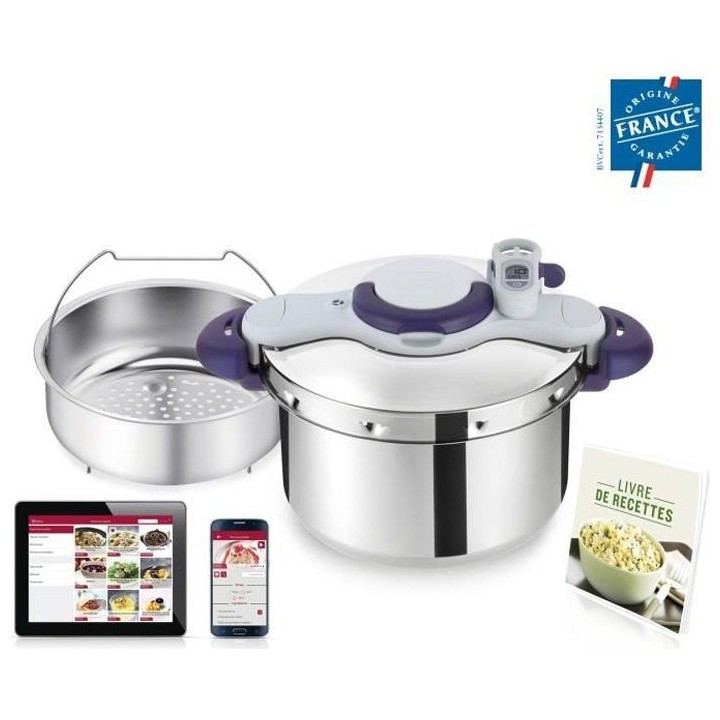 SEB P4624900 Autocuiseur Cocotte-minute CLIPSO MINUT PERFECT - 9L - To