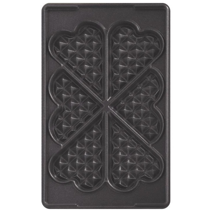 TEFAL Lot de 2 Plaques Gaufrettes Coeur - Snack Collection - XA800612