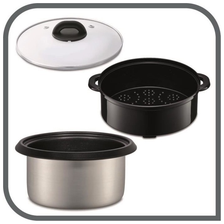 TEFAL RK103811 Classic 2 Cuiseur a riz, 1,5 kg de riz, Cuisson simulta