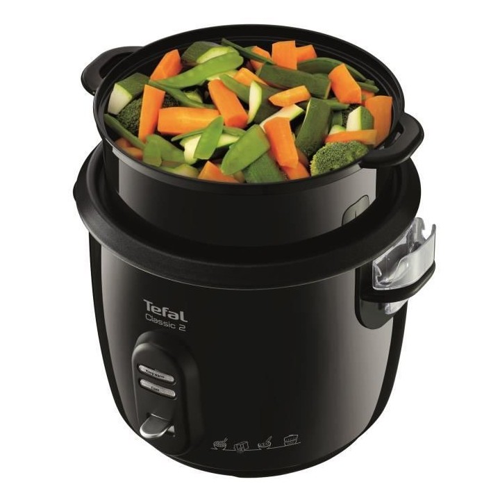 TEFAL RK103811 Classic 2 Cuiseur a riz, 1,5 kg de riz, Cuisson simulta