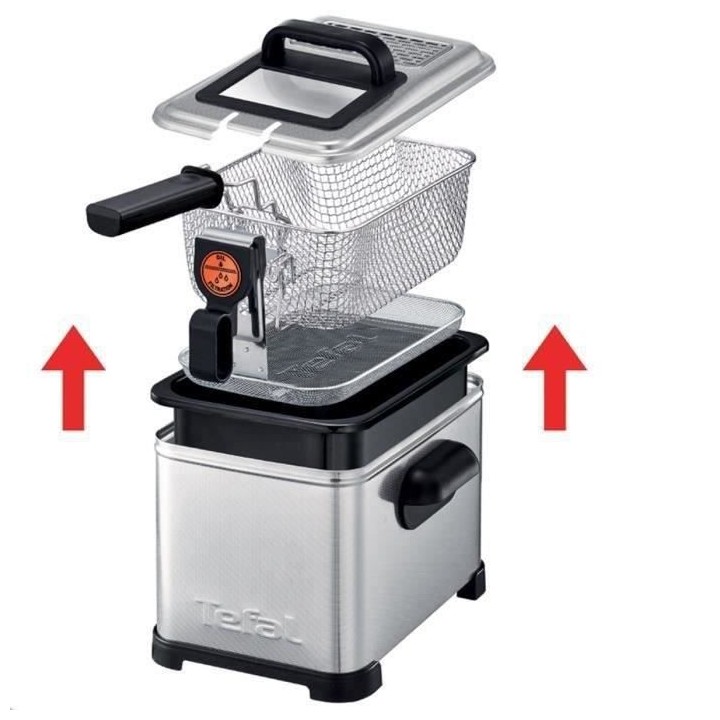 TEFAL FR511170 Filtra Pro Friteuse semi-professionnelle Inox&Design, 2