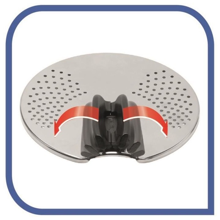 TEFAL INGENIO Couvercle Egouttoir L9939422 14-16-18-20cm blanc