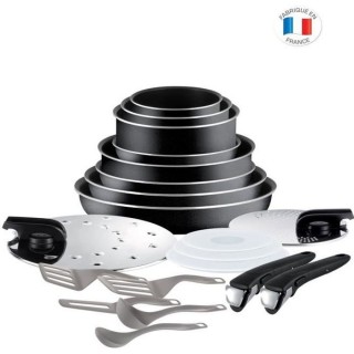 TEFAL L2009702 Ingenio Essential Batterie de cuisine 20p, Poeles, Cass