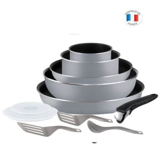 TEFAL L2149902 Ingenio Essential Batterie de cuisine 11 p, Tous feux s