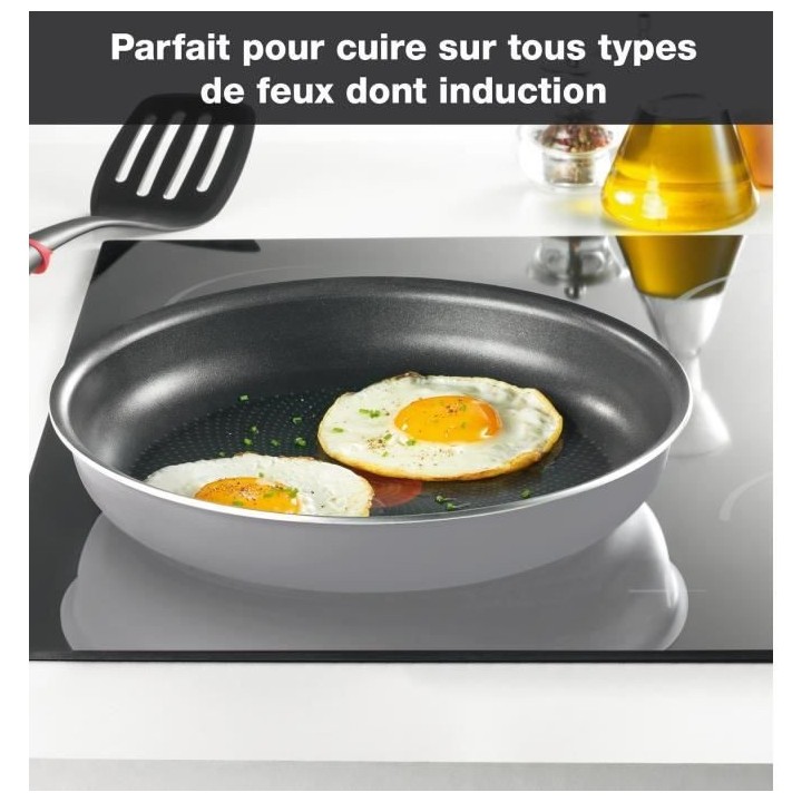 TEFAL L2149902 Ingenio Essential Batterie de cuisine 11 p, Tous feux s