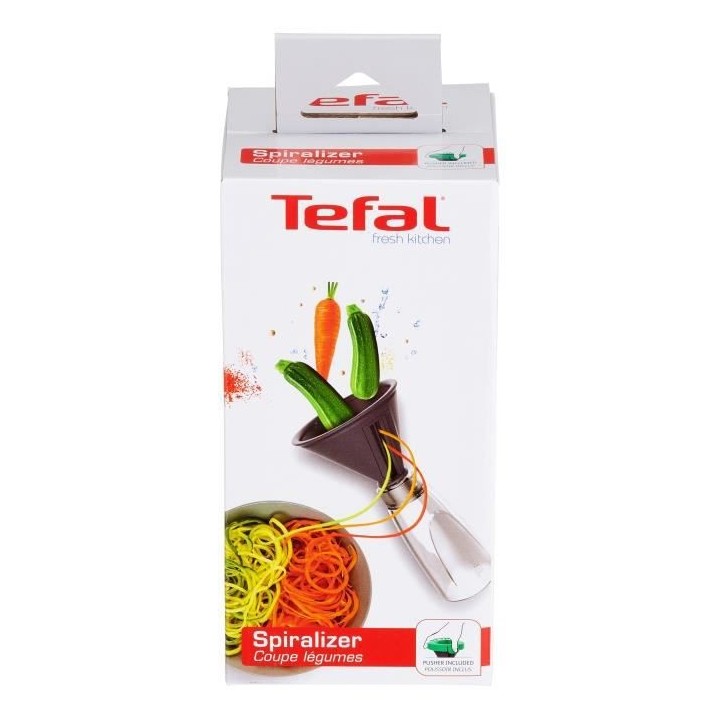 TEFAL Spiraliseur Fresh Kitchen - Gris et vert