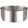 TEFAL L9252944 Ingenio Preference Casserole 18 cm (2,1 L), Inox, Non revetue, Induction, Four, Poignée amovible vendue séparé