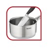 TEFAL L9252244 Ingenio Preference Casserole 22 cm, Inox, Non revetue, Induction, Four, Poignée amovible vendue séparément