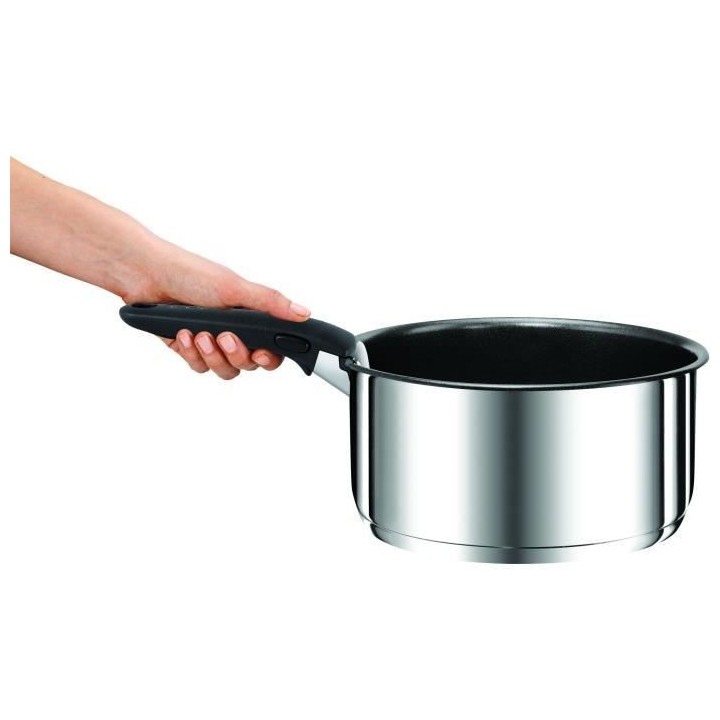 TEFAL L9408702 Set de 2 casseroles Ingenio Preference + poignées amov