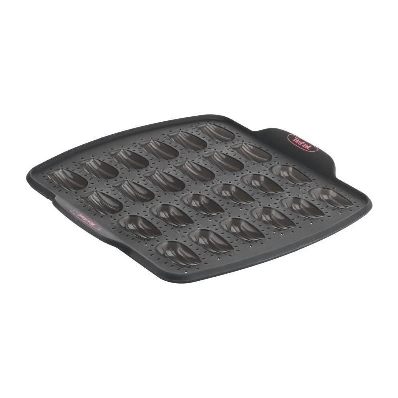 TEFAL Moule 24 minis madeleines Crispybake - Silicone - 30x29 cm