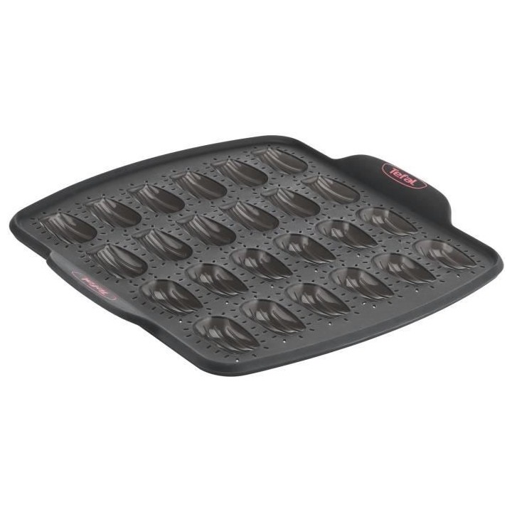 TEFAL Moule 24 minis madeleines Crispybake - Silicone - 30x29 cm