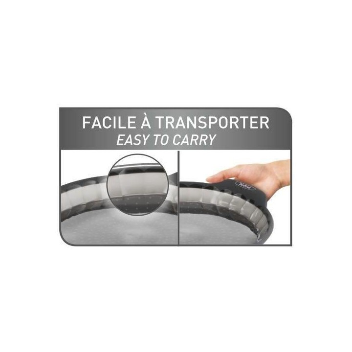 TEFAL Moule a tarte Crispybake - Silicone - 28 cm