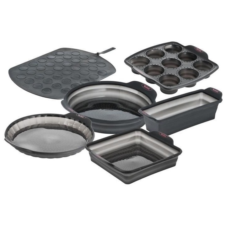 TEFAL Moule a tarte Crispybake - Silicone - 28 cm