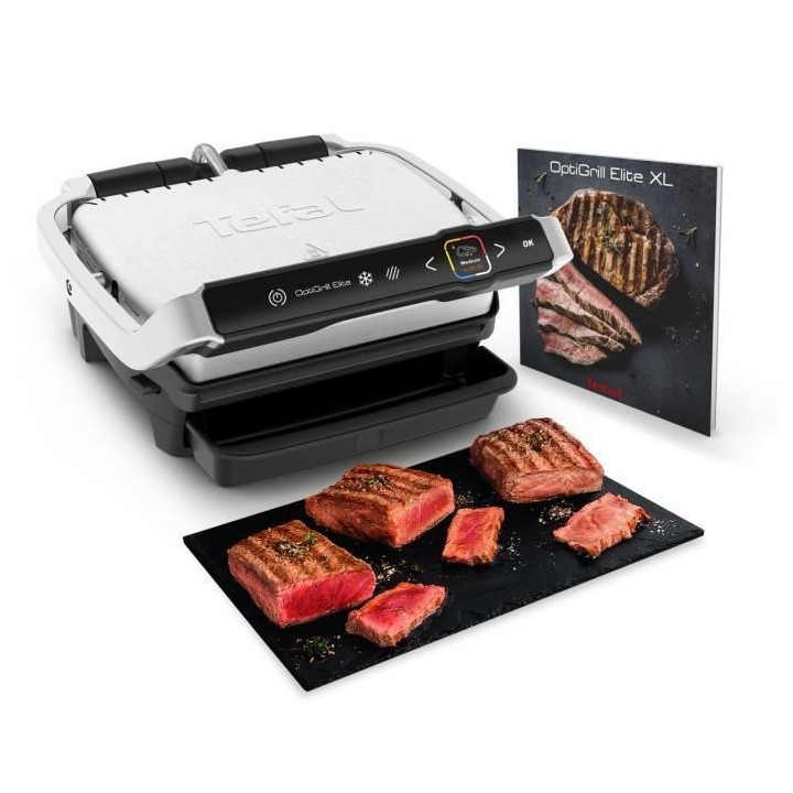 TEFAL GC750D12 Optigrill Elite Grill électrique, Technologie breveté