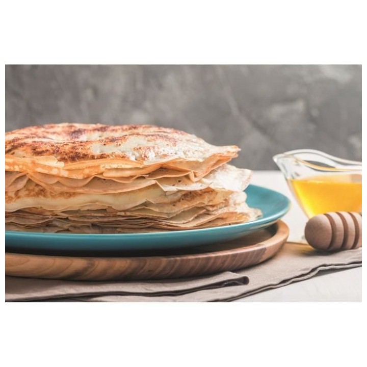 TEFAL B5541102 Easy Cook & Clean Poele a crepe 28 cm, Tous feux sauf i