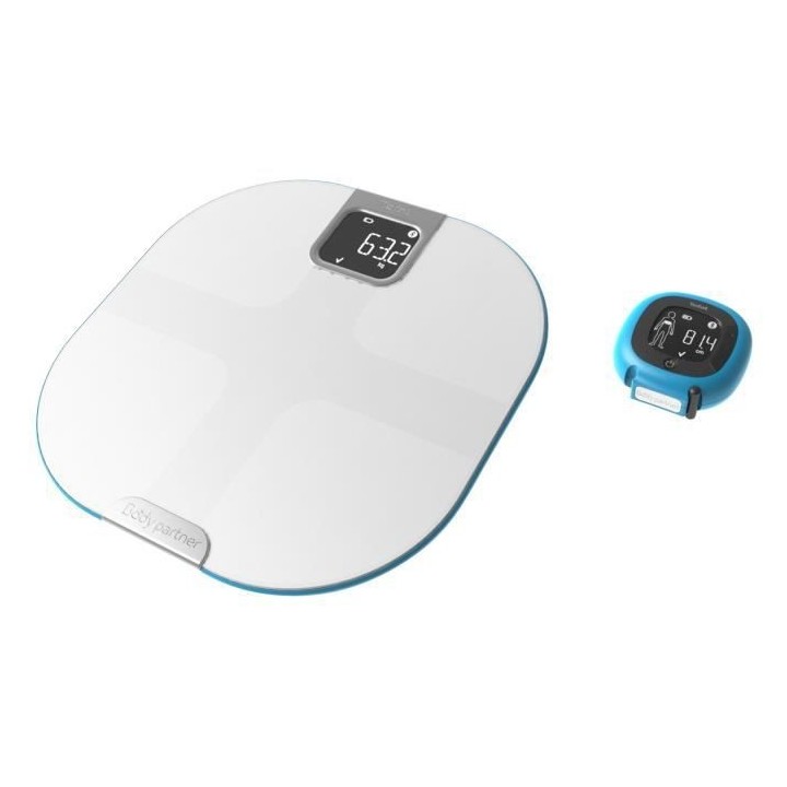 TEFAL YD3094S1 Body Partner Balance connectée Bluetooth, Pese-personn