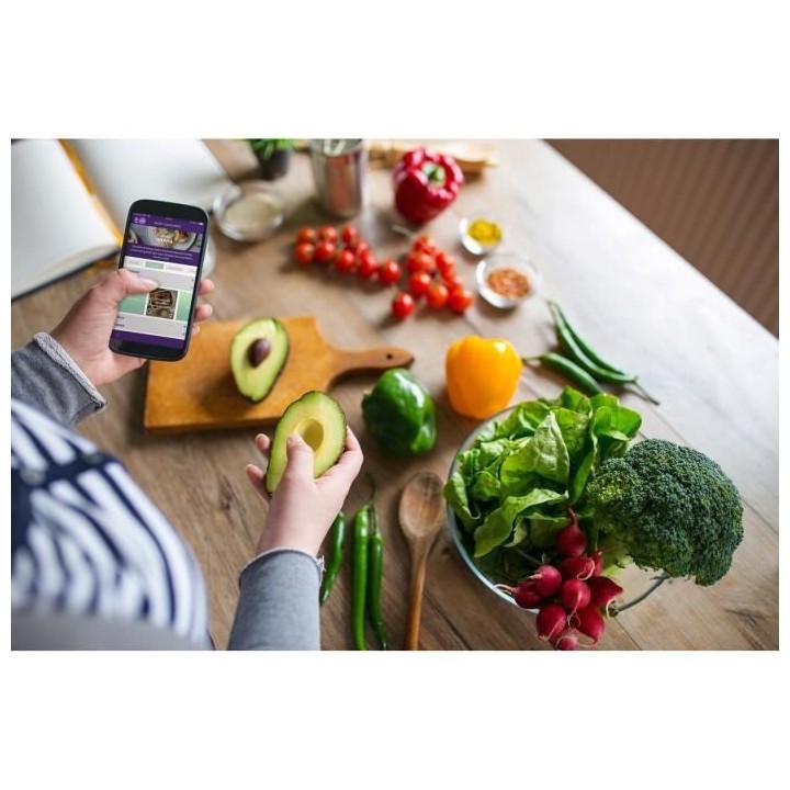 TEFAL YD3094S1 Body Partner Balance connectée Bluetooth, Pese-personn