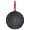 TEFAL G2730602 DAILY CHEF Poele 28cm, Induction, Résistante, Antiadhésive, Facile a nettoyer, Saine, Fabriquée en France