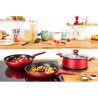 TEFAL G2730602 DAILY CHEF Poele 28cm, Induction, Résistante, Antiadhésive, Facile a nettoyer, Saine, Fabriquée en France